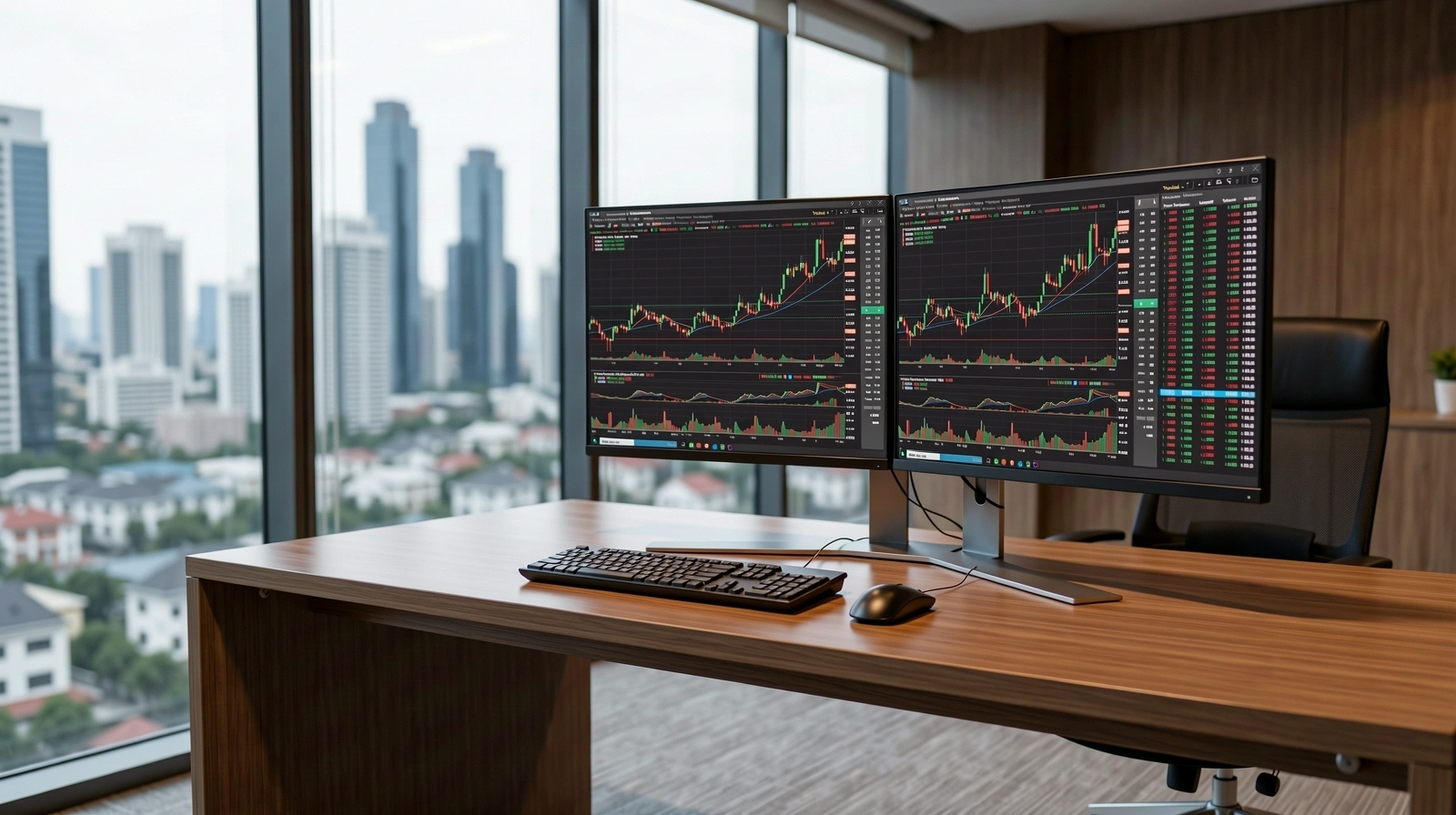 Ruang Kerja Kewangan Profesional